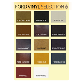Ford Vinyl for Poker Table Armrest (Sold by the Yard), AGS-VinylF Ford Vinyl for Poker Table Armrest (Sold by the Yard), AGS-VinylF